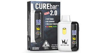 West Coast Cure - Blueberry Kush CUREbar AIO 2.0 - 1g