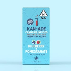 Kan+Ade | Blueberry + Pomegranate Medible Mixer 250mg