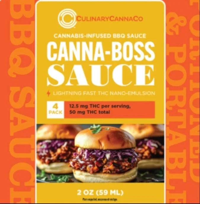 Canna-Boss - Canna-Boss | 4pk Sauce | BBQ Sauce | 50mg Main Image