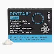 [Level] Protab - 25mg - 10ct Indica