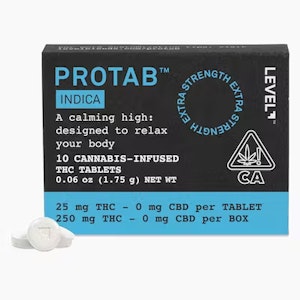 LEVEL - [Level] Protab - 25mg - 10ct Indica