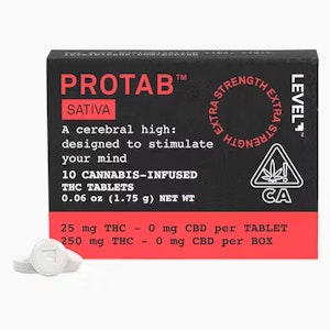 LEVEL - [Level] Protab - 25mg - 10ct Sativa