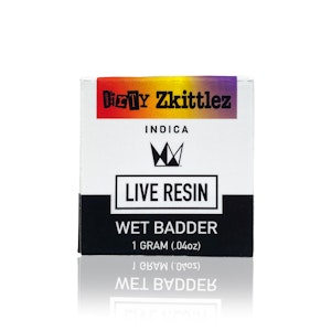 WEST COAST CURE - WEST COAST CURE - Concentrate - Dirty Zkittlez - Live Resin Wet Badder - 1G