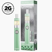 DIME INDUSTRIES: Mint OG 2g Disposable (I) THC/CBD/CBN