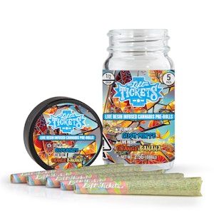 LIFT TICKETS - 5pk - SFV OG x SFV OG - 2.5g (I) - Lift Tickets