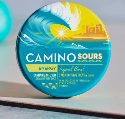 Camino - Camino - Tropical Burst Energy - Gummy - 10 x 10mg Main Image