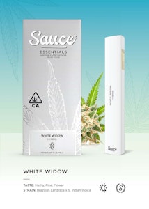 Sauce Extracts - Sauce LR Disposable 1g White Widow $50