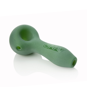 GRAV - GREEN SANDBLASTED SPOON - GRAV