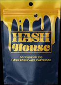 Hash House | Solventless Hash Rosin Cartridge | Tallymon | .5g