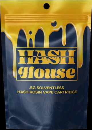 Hash House - Hash House | Solventless Hash Rosin Cartridge | Fritter Glitter | .5g Main Image