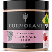 Cormorant | 4oz Strawberry Lemonade Sorbet | DOH | 100mg THC