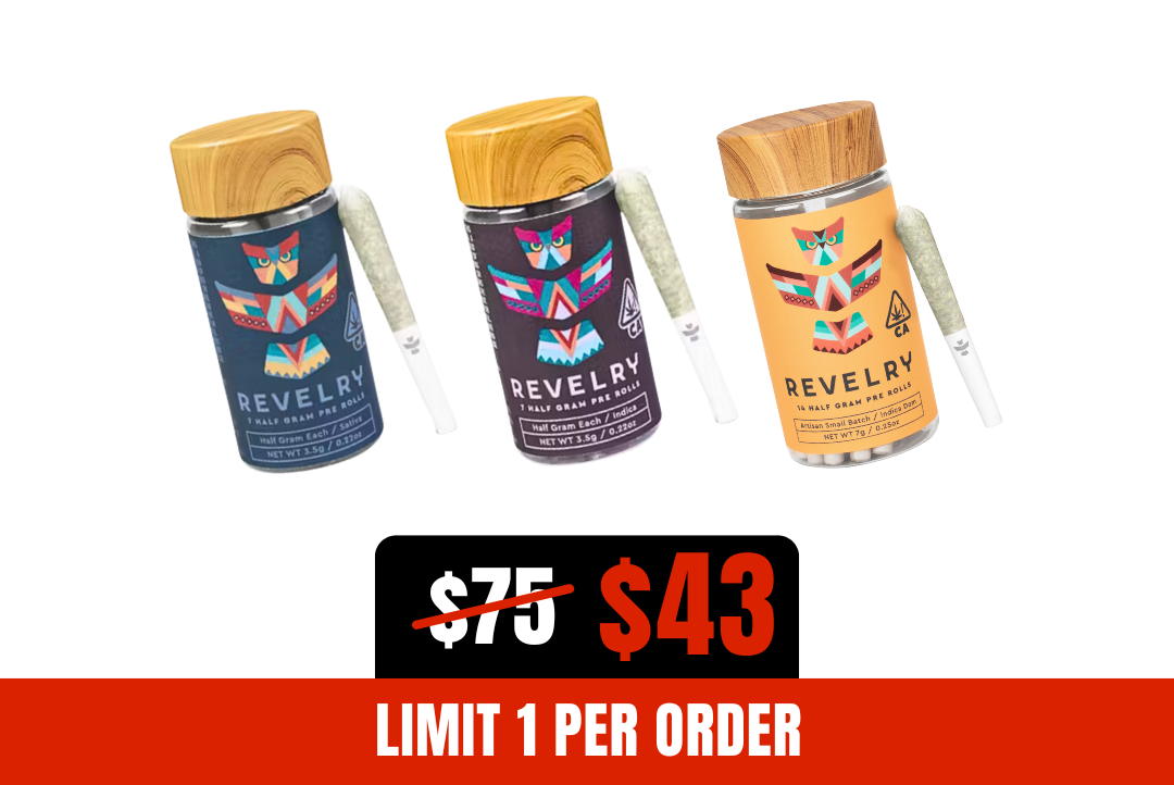 43% off 10.5g Revelry Pre-Roll Bundle picture