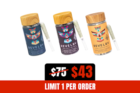 REVELRY - 43% off 10.5g Revelry Pre-Roll Bundle