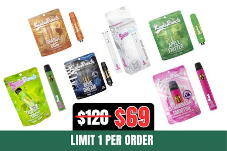 KUSHY PUNCH - 43% off 5g Kushy Punch Slasher Bundle