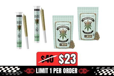 QUIET KINGS - 43% off 9g Quiet Kings Flower Mix 🔥 Bundle