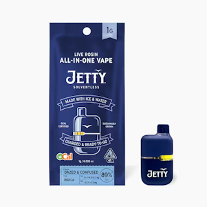 JETTY EXTRACTS - Jetty Extracts - 1g Mini Tank OCal Solventless AIO - Key Lime Papaya