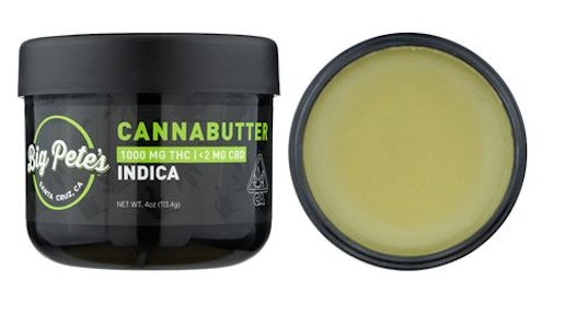 Big Pete's - Cannabutter 1000mg 4oz Indica Jar - Big Pete's