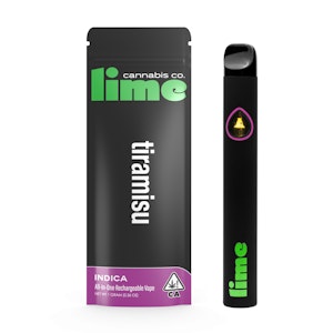 Lime - 1g Tiramisu Disposable