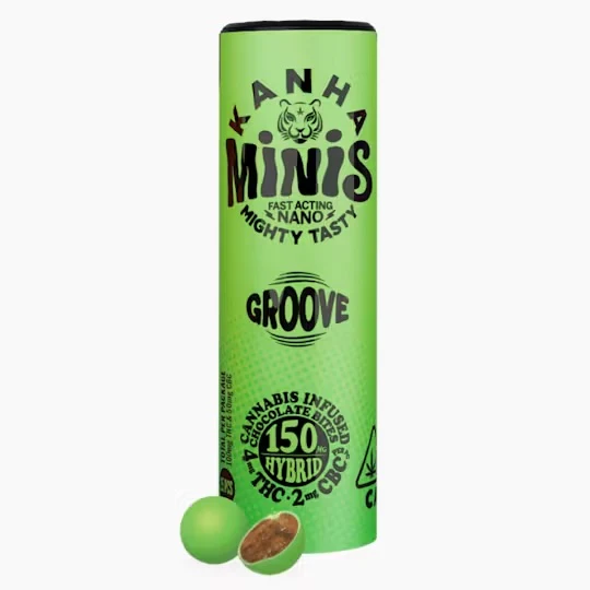KANHA - KANHA Nano Minis Groove 2:1 CBC 100mg Chocolate Main Image