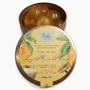 Ruby Doobie - Ruby Doobies - Pick Me Up Gummies - Live Resin 100mg