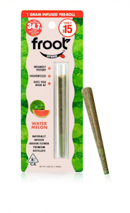 Froot - Froot Infused Preroll 1g Watermelon