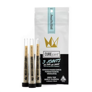 West Coast Cure - Around the World 3-Pack Joints 3g