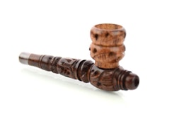 3" Wooden Hand Pipe
