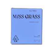Miss Grass -- All Times -- Pre-Roll Pack (Hybrid) (2g)