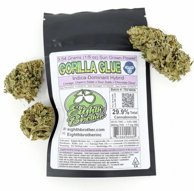 Eighth Brother GG4 Flower (I) 3.5g - Shop The Menu | The