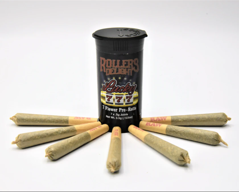 Rollers Delight - Roller's Delight - Lucky 7s - Grape Soda - 3.5g 7pack Pre-rolls Main Image