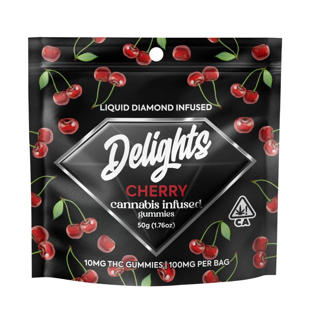 Dab Daddy - Delights LD Gummies/Cherry/100mg/(I) Main Image