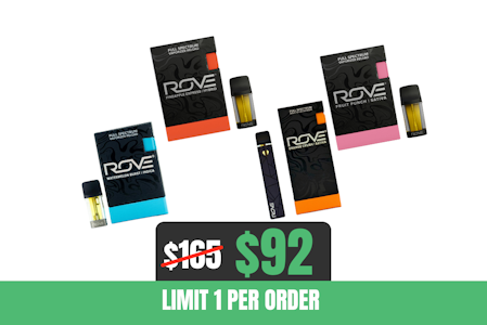 ROVE - 44% off 4g ROVE Vape Bundle
