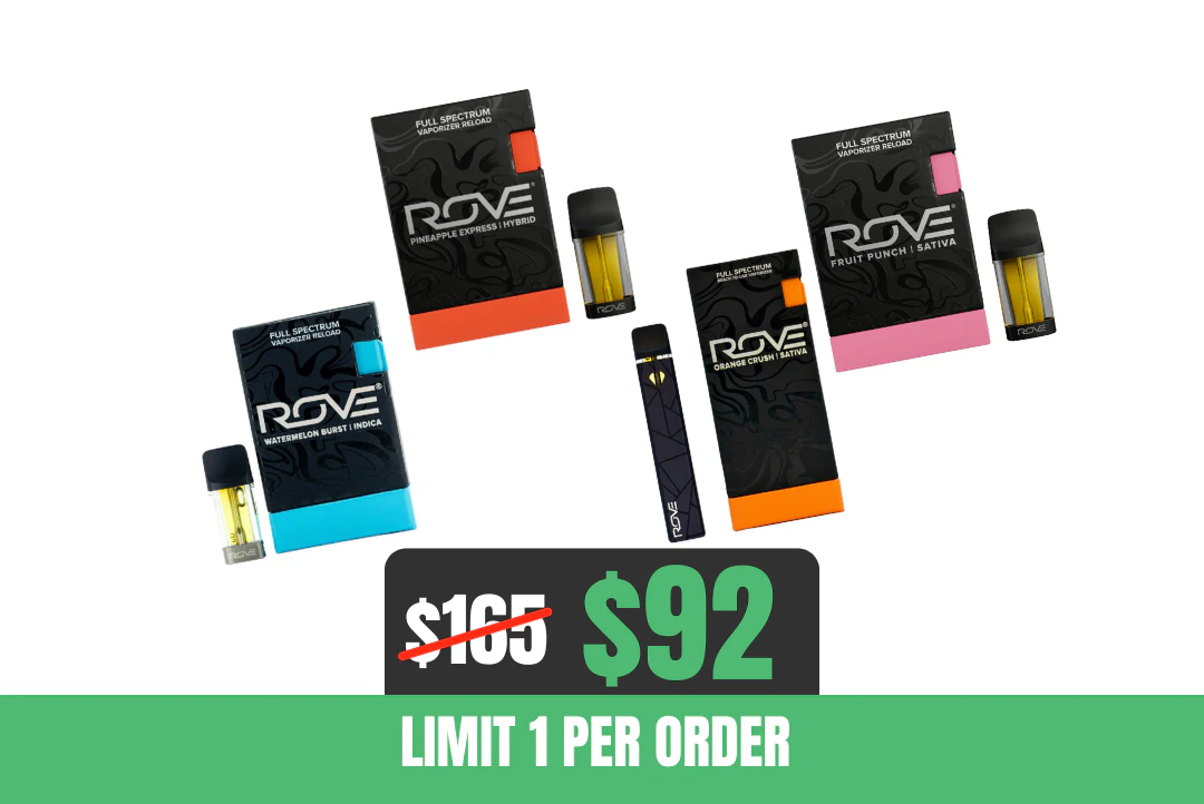 ROVE - 44% off 4g ROVE Vape Bundle Main Image