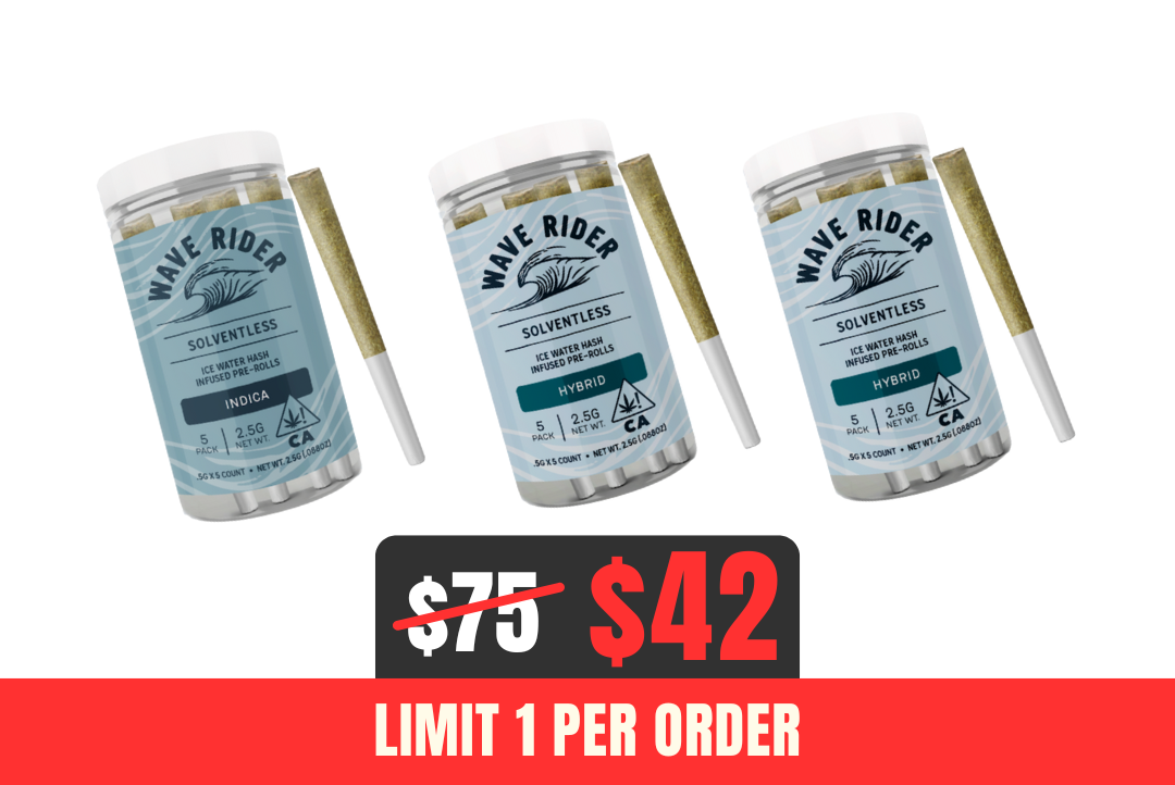 44% off 7.5g Wave Rider Pre-Roll Bundle picture