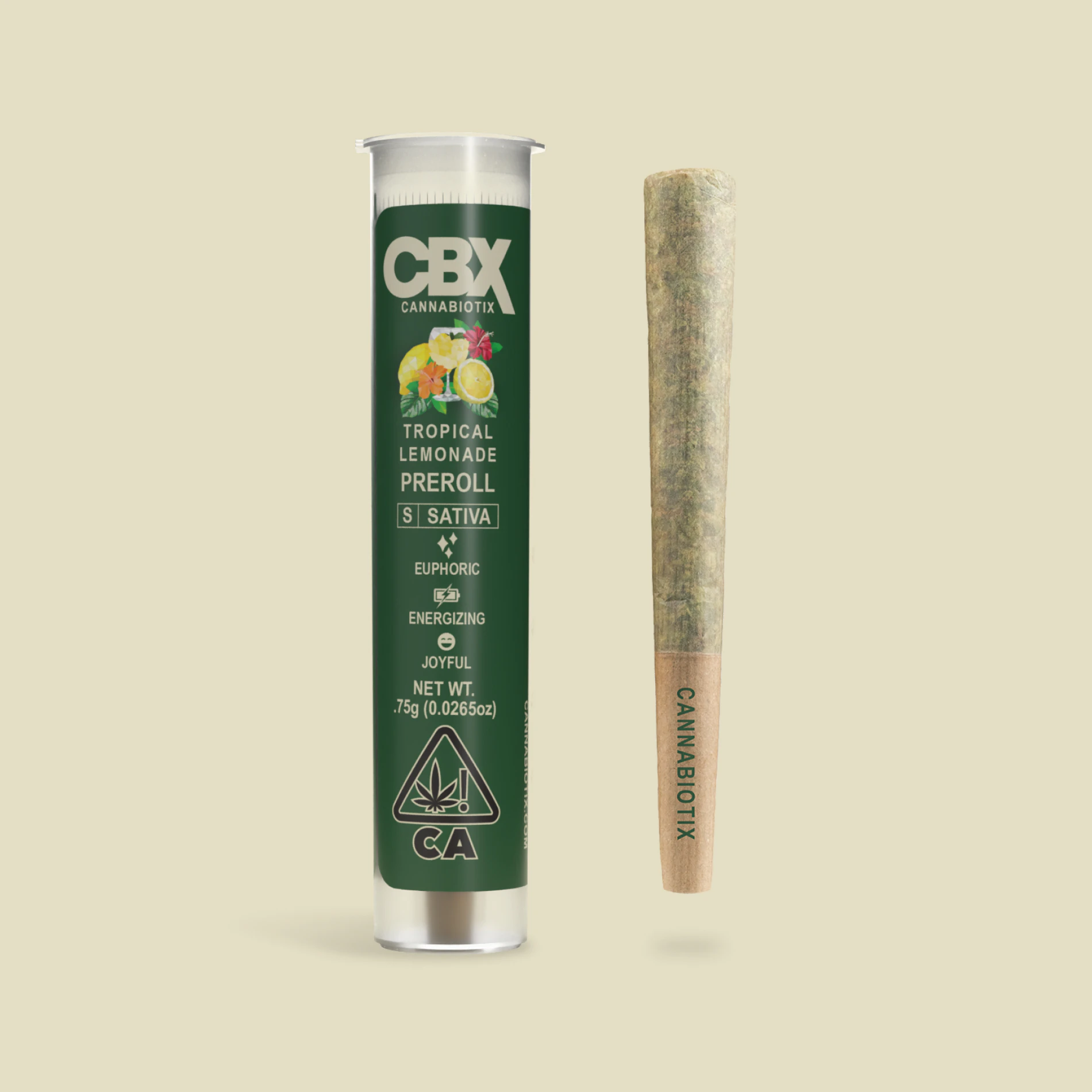 CBX - CBX - Tropical Lemonade - 0.75g Pre-Roll Main Image