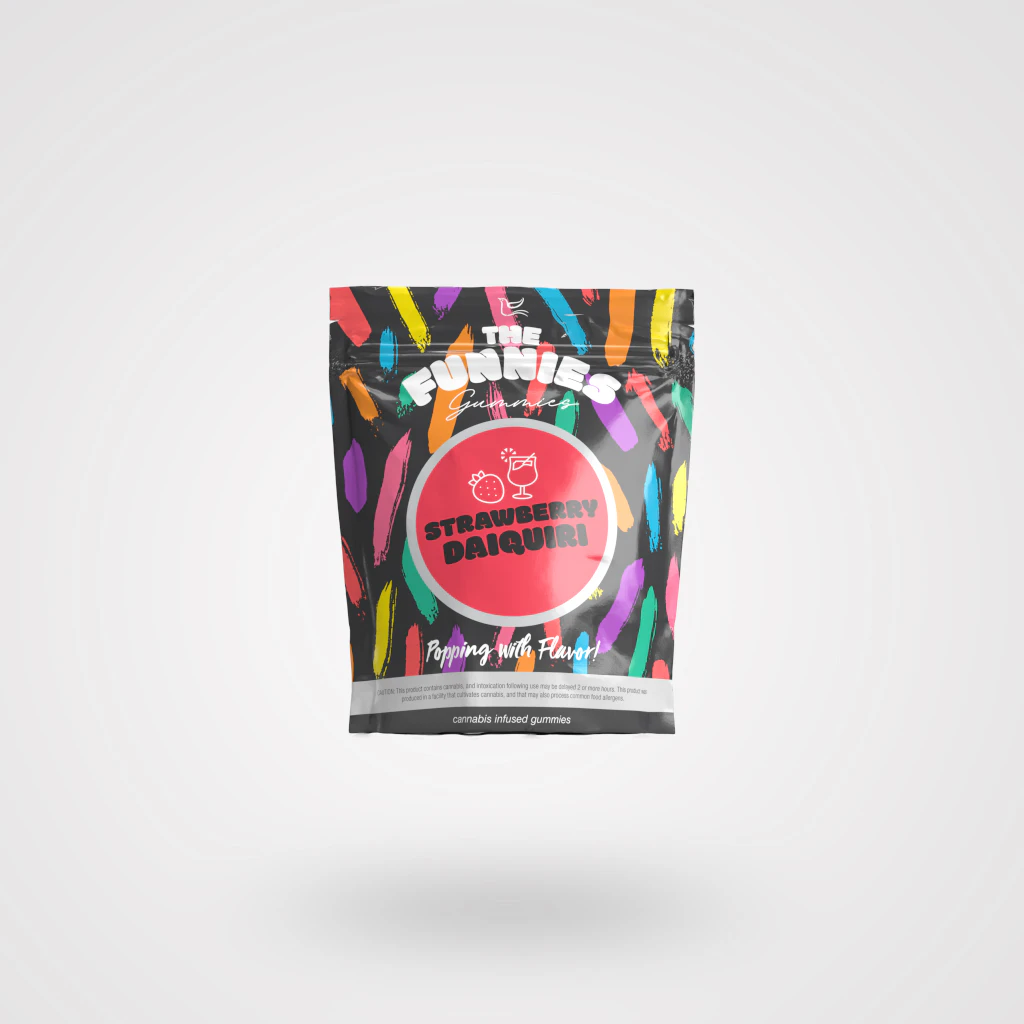 THE FUNNIES GUMMIES - The Funnies | 10pk Gummies | Strawberry Daiquiri | 50mg Main Image