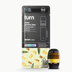 Turn - Turn Botanica Pod 1g White Gummy Bear