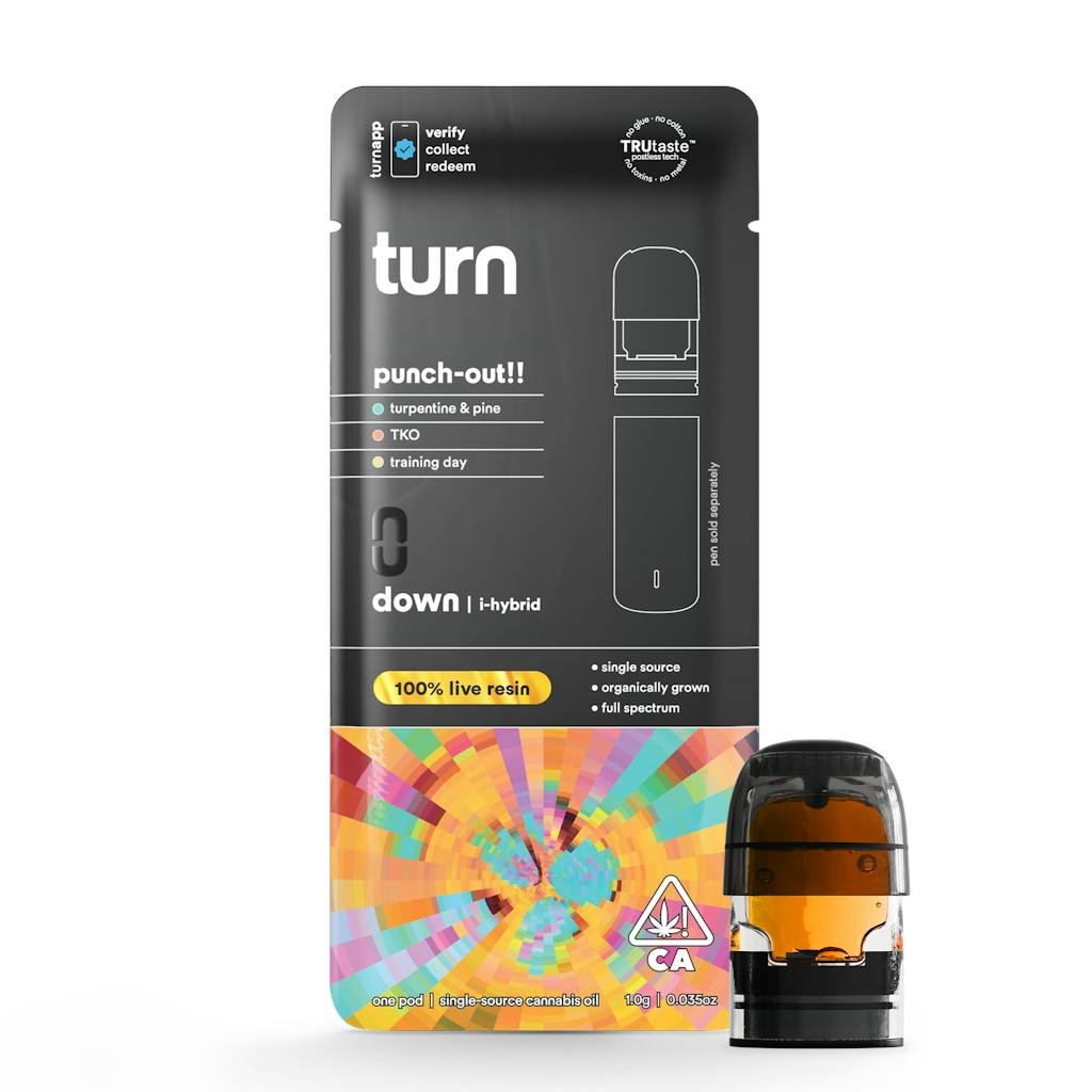 Turn Punch Out Live Resin POD 1.0g