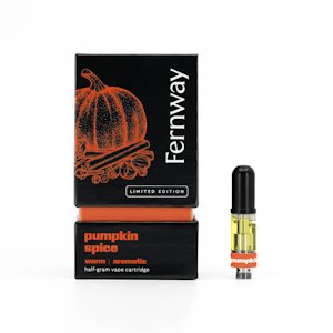 Fernway - Pumpkin Spice - 0.5g Vape Cart - Fernway 