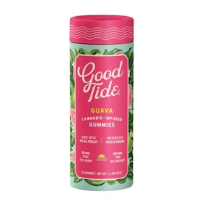 GOOD TIDE - Good Tide Guava THC 100mg Edibles