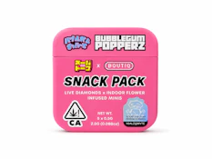 Bubblegum Popperz - Super Dope x Boutiq Snack Pack Pre Rolls 5 J's x 0.5g ea