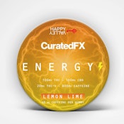 Lemon Lime CuratedFX ENERGY Gummies - 100mg - Happy Valley
