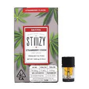 STIIIZY - Stiiizy - Strawberry Cough Pod 1g