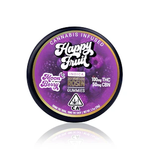 HAPPY FRUIT - Happy Fruit - Edibles - Gummies - Rosin - Moon Berry - 100MG