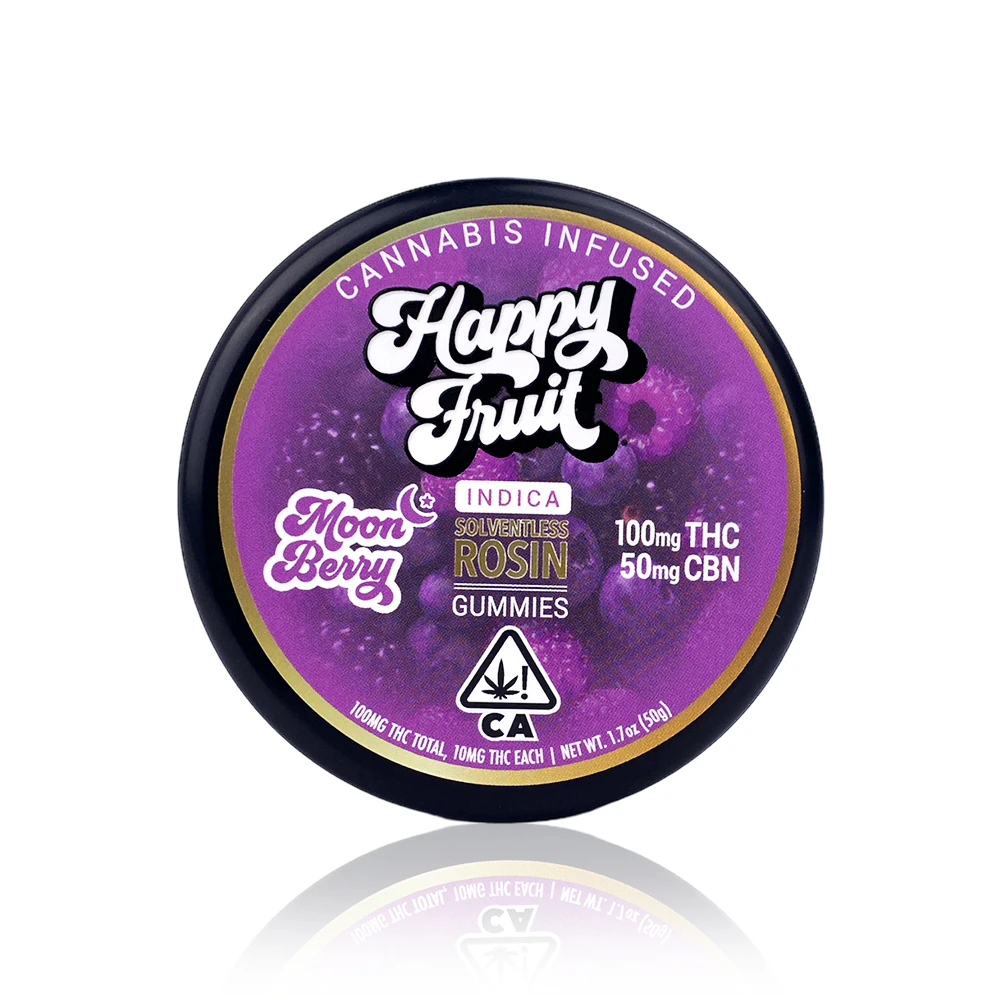 Happy Fruit - Happy Fruit - Edibles - Gummies - Rosin - Moon Berry - 100MG Main Image