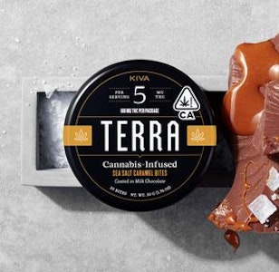 Terra Bites - [Terra] Chocolate - 100mg - Sea Salt Caramel (H)