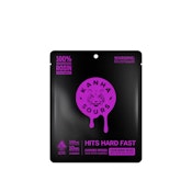 KANHA - Rosin - Vegan Solventless Rosin NANO Indica Sour Berry Bliss 100mg (10 Units x 10mg THC) Gummy