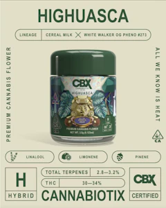 Cannabiotix - Highuasca (H) | 3.5g Jar | Cannabiotix