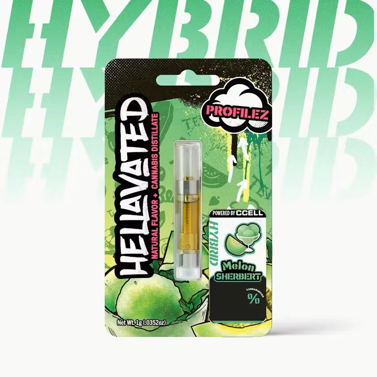 Hellavated - Hellavated Profilez Melon Sherbert Cartridge 1g Main Image