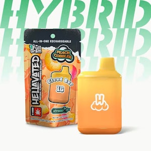 HELLAVATED - Hellavated Cloud Bar Peach Cobbler 1g